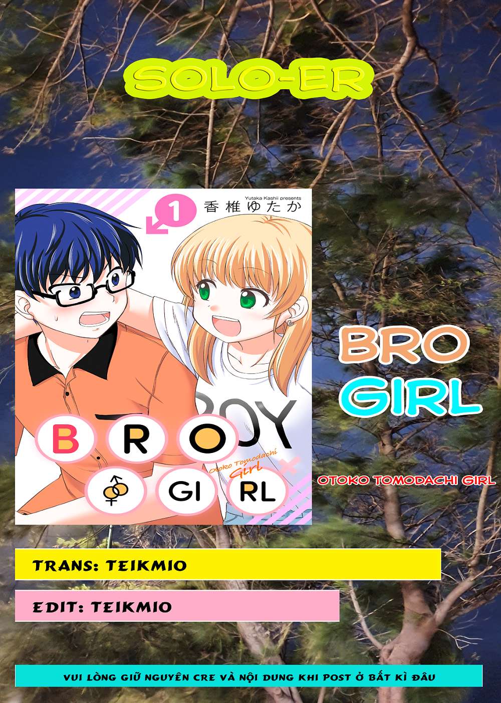 Bro Girl Chapter 6 - Trang 2