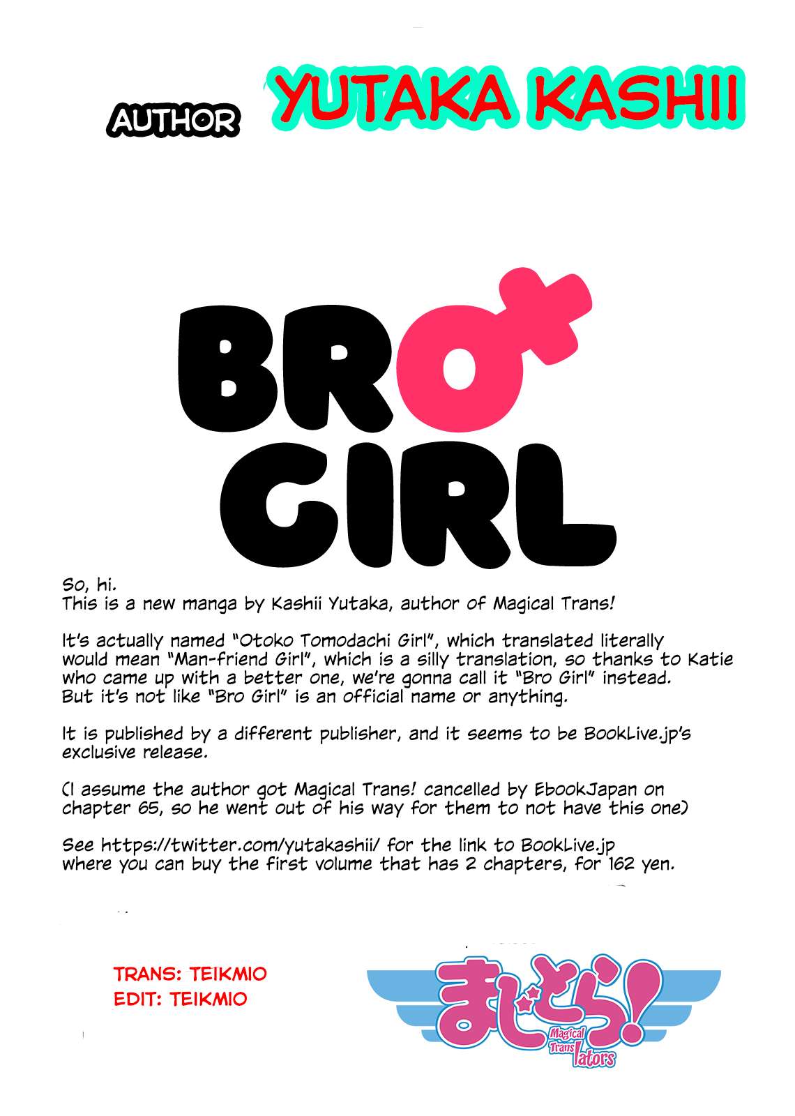 Bro Girl Chapter 6 - Trang 2