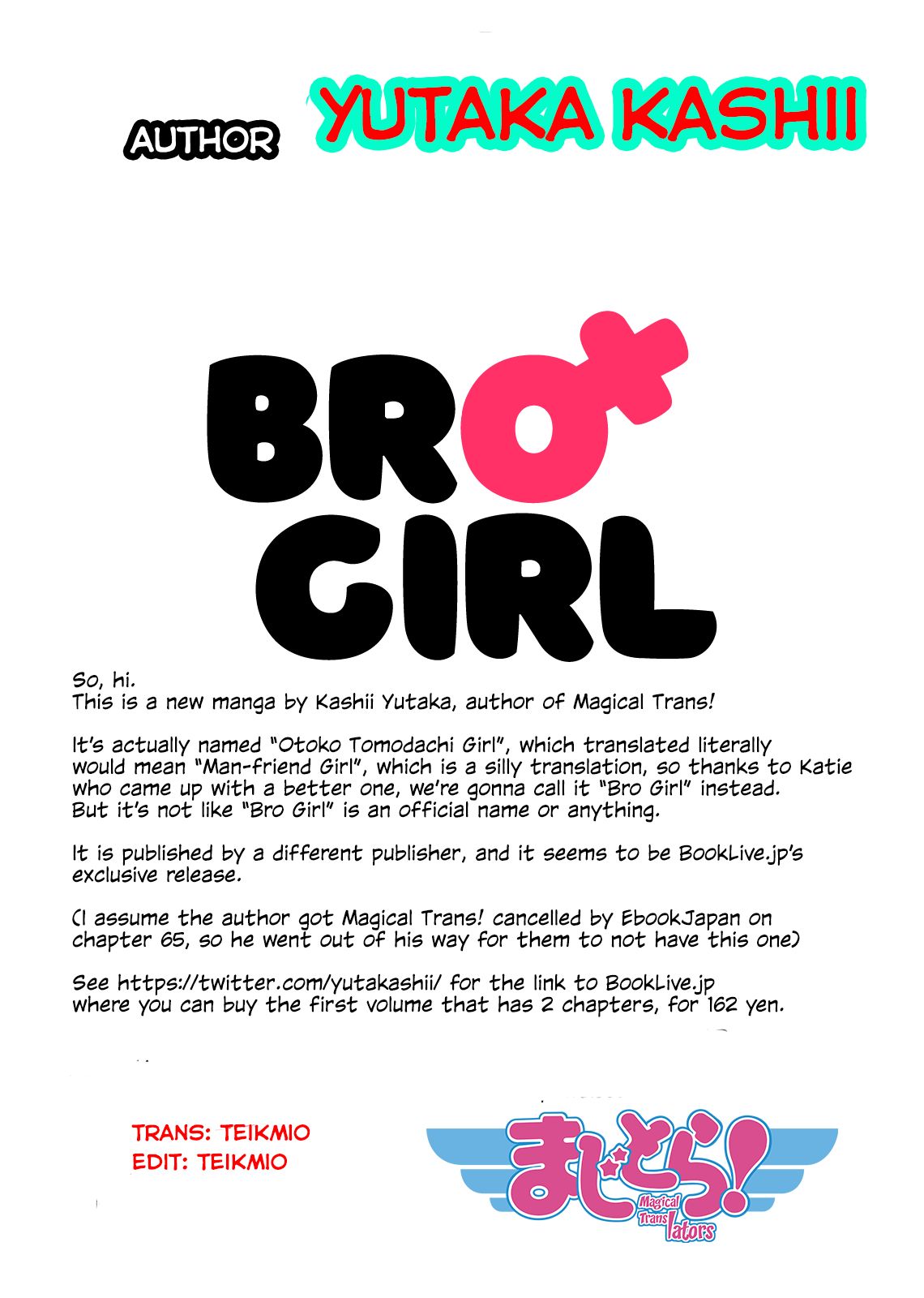 Bro Girl Chapter 4 - Trang 2