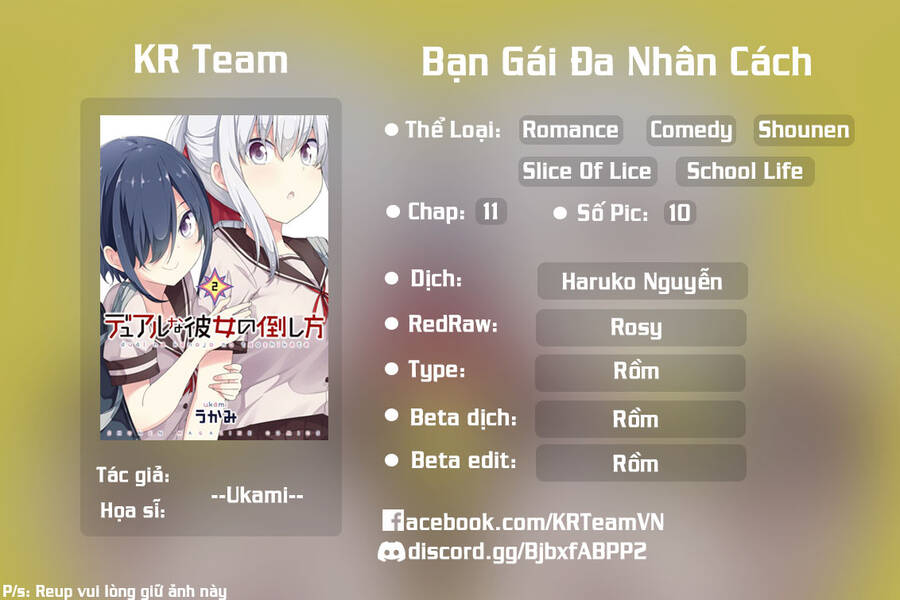 Bạn Gái Đa Nhân Cách Chapter 11 - Trang 2