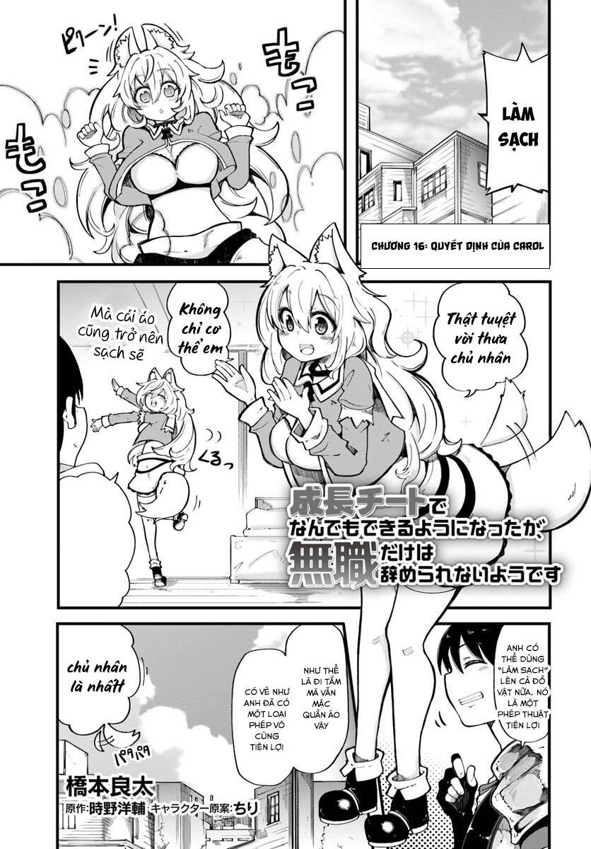 Seichou Cheat De Nandemo Dekiru You Ni Natta Ga, Mushoku Dake Wa Yamerarenai You Desu Chapter 16 - Trang 2