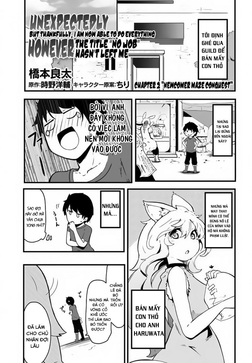 Seichou Cheat De Nandemo Dekiru You Ni Natta Ga, Mushoku Dake Wa Yamerarenai You Desu Chapter 2 - Trang 2