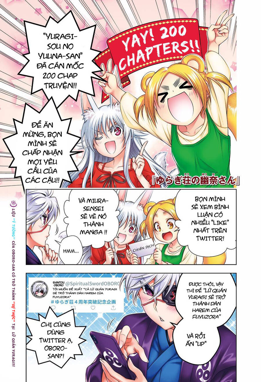 Yuragi-Sou No Yuuna-San Chapter 200 - Trang 2