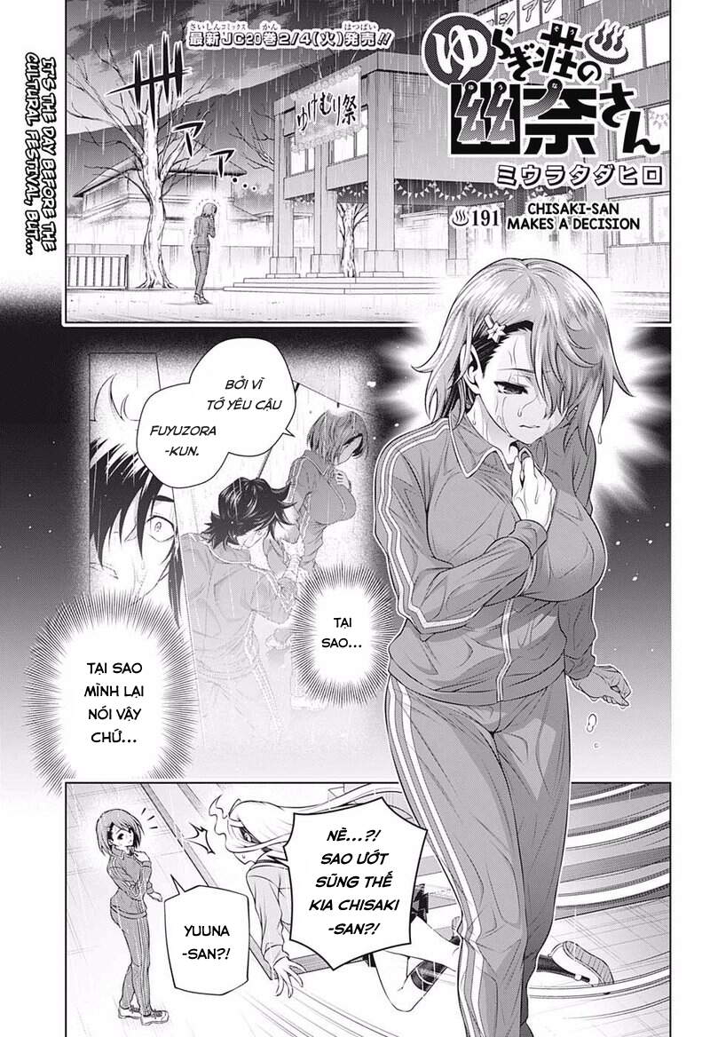 Yuragi-Sou No Yuuna-San Chapter 191 - Trang 2