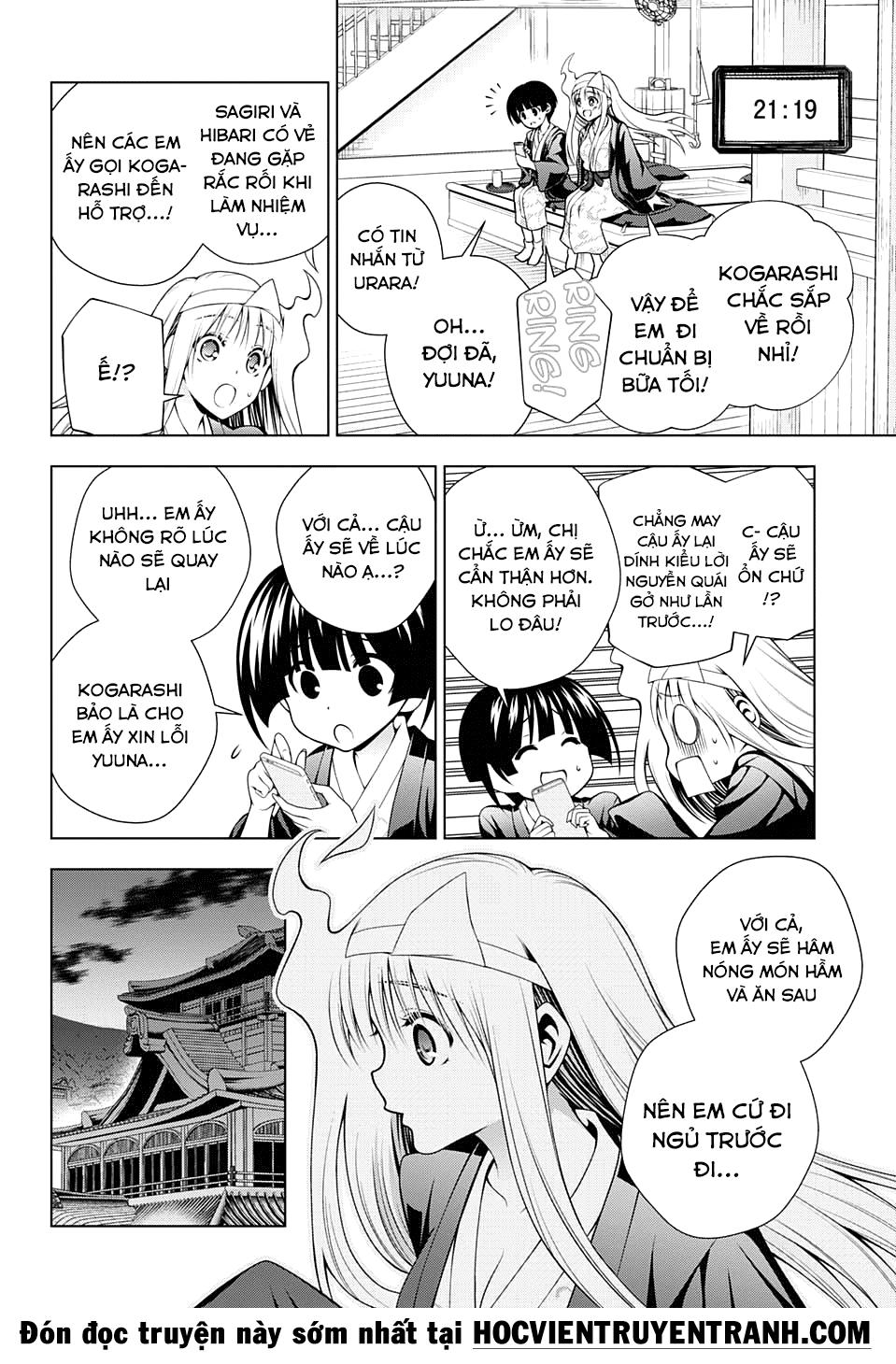 Yuragi-Sou No Yuuna-San Chapter 100 - Trang 2