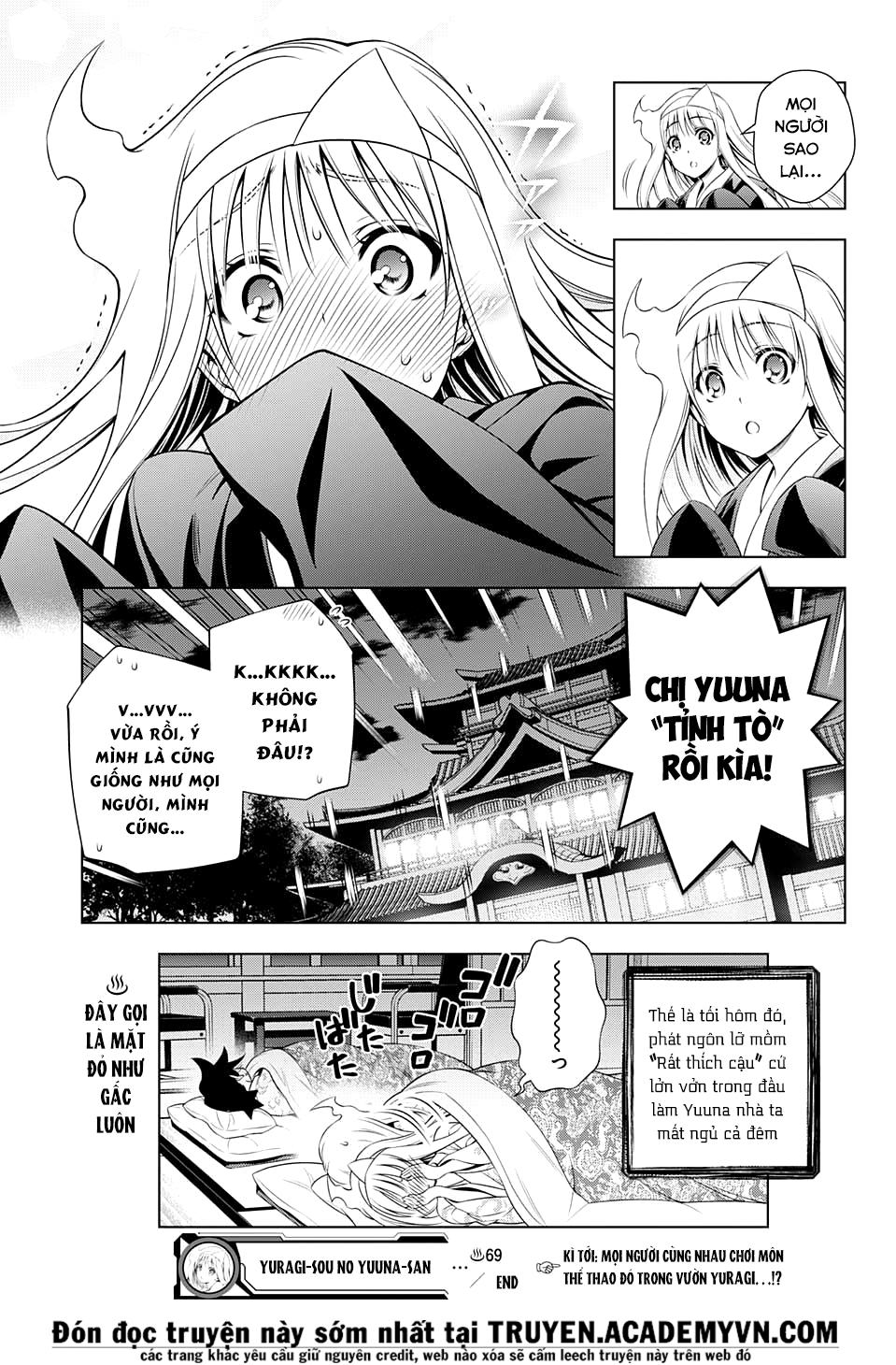 Yuragi-Sou No Yuuna-San Chapter 69 - Trang 2