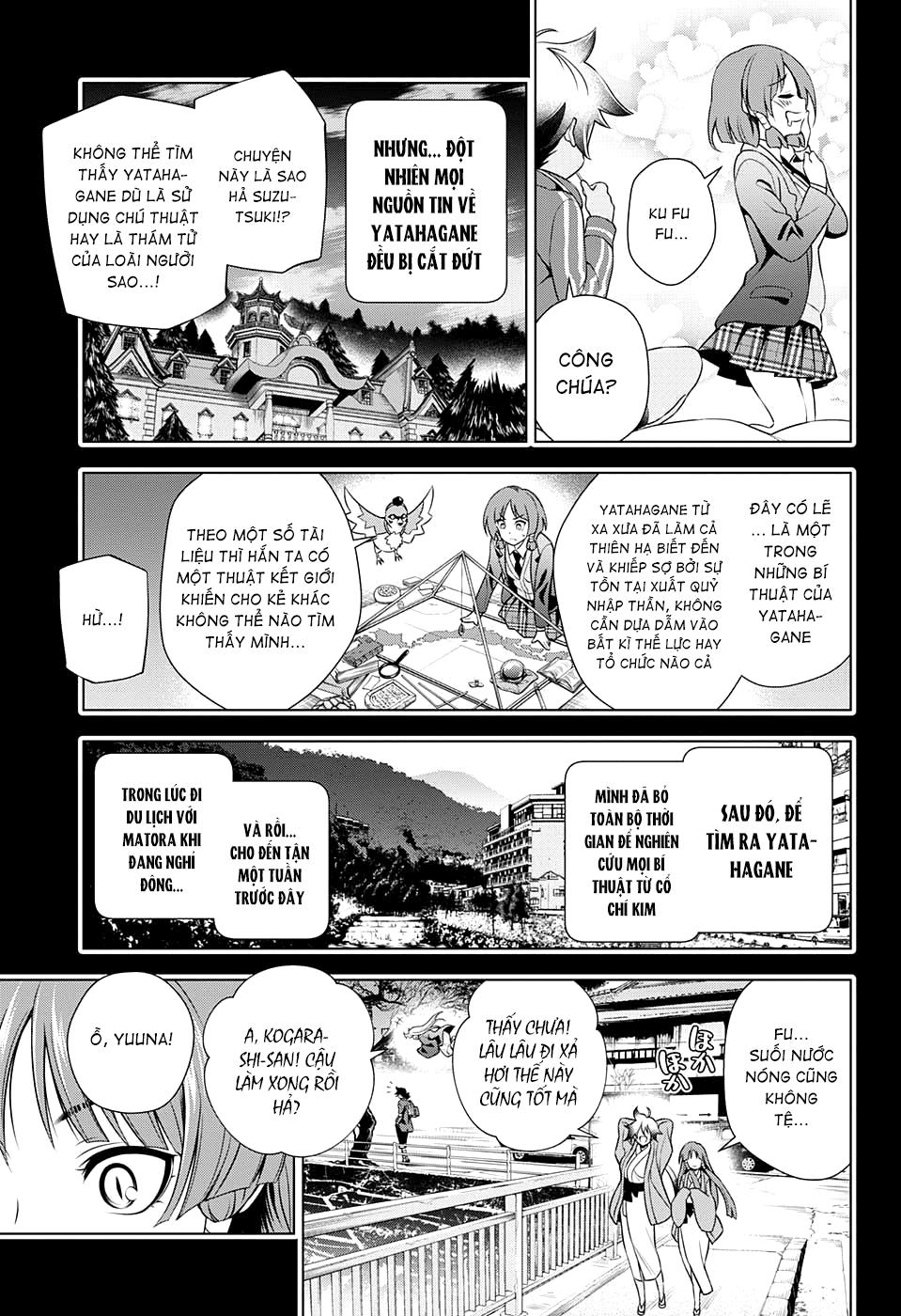 Yuragi-Sou No Yuuna-San Chapter 63 - Trang 2