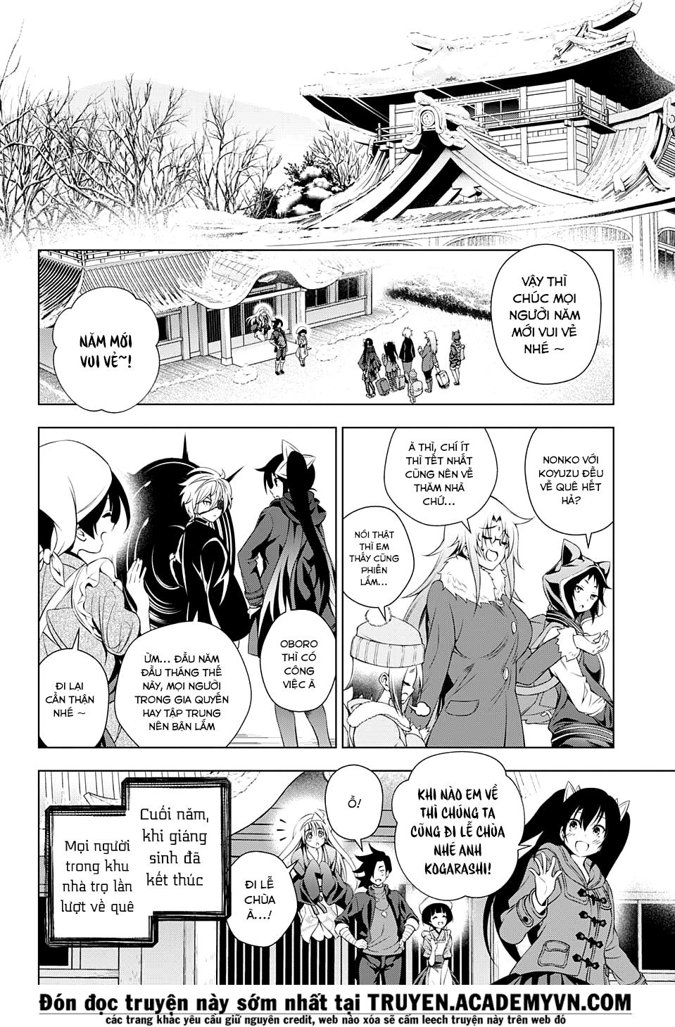 Yuragi-Sou No Yuuna-San Chapter 56 - Trang 2