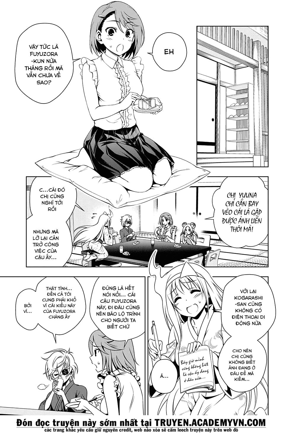 Yuragi-Sou No Yuuna-San Chapter 36 - Trang 2