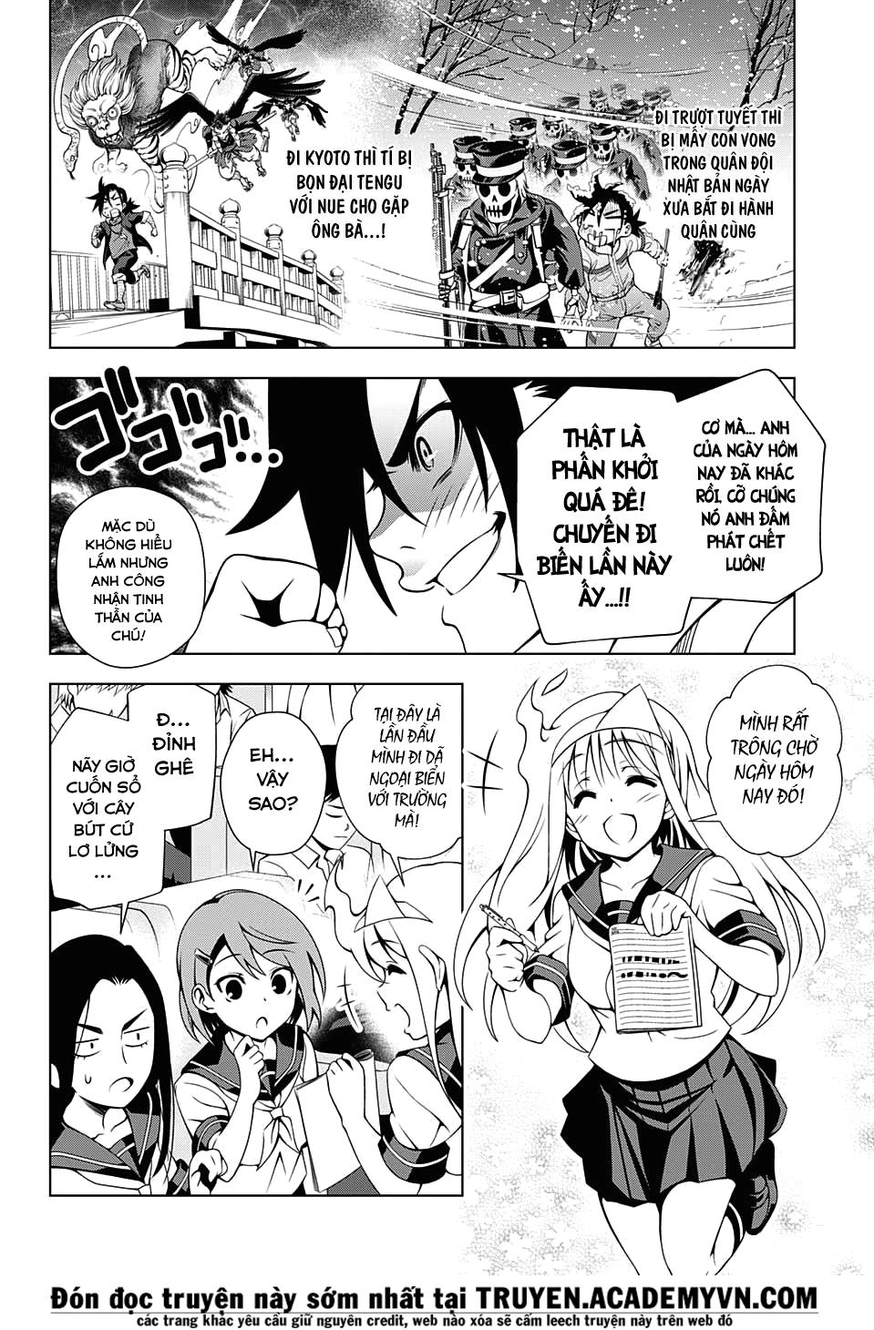 Yuragi-Sou No Yuuna-San Chapter 24 - Trang 2