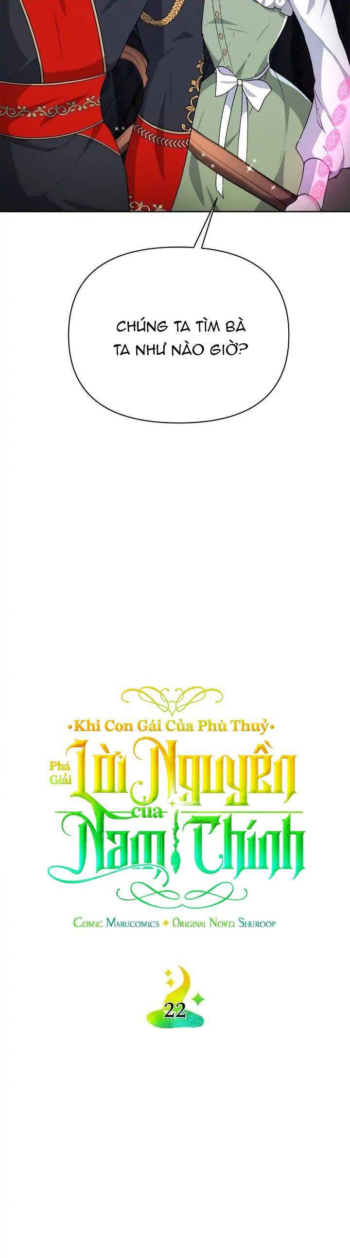 Khi Con Gái Của Phù Thuỷ Phá Giải Lời Nguyền Của Nam Chính Chapter 22 - Trang 2