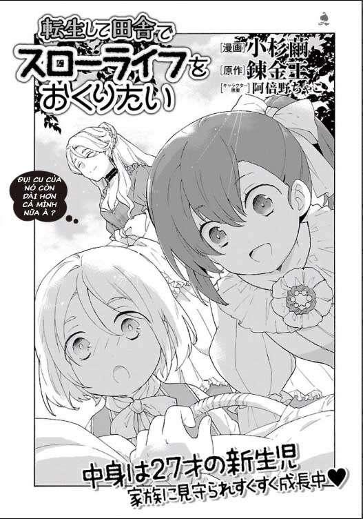 Tensei Shite Inaka De Slowlife Wo Okuritai Chapter 2 - Trang 2