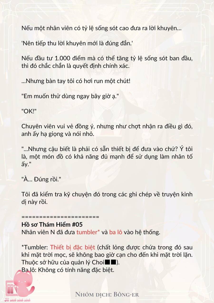 Dù Rơi Vào Truyện Kinh Dị Tôi Vẫn Phải Đi Làm Chapter 15 - Trang 2