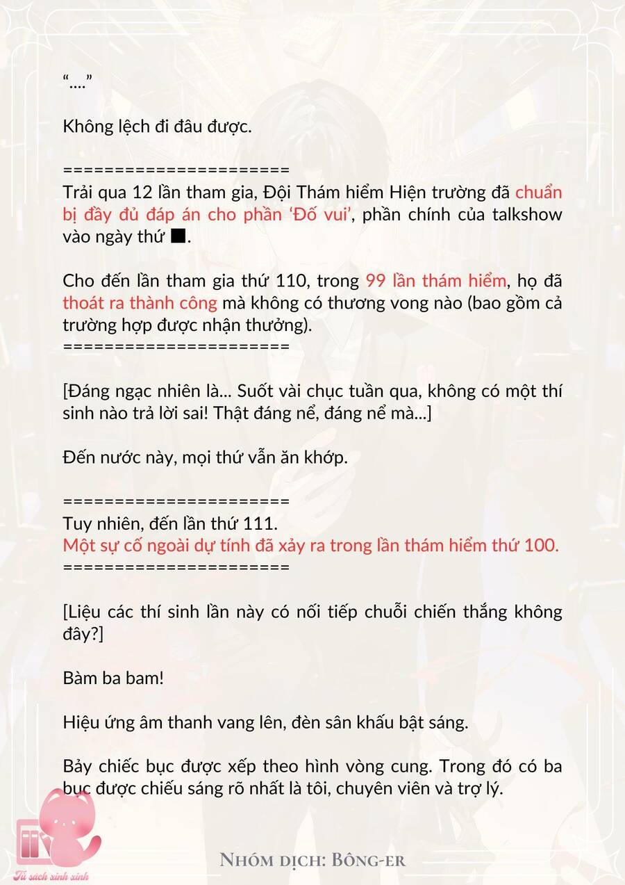 Dù Rơi Vào Truyện Kinh Dị Tôi Vẫn Phải Đi Làm Chapter 11 - Trang 2