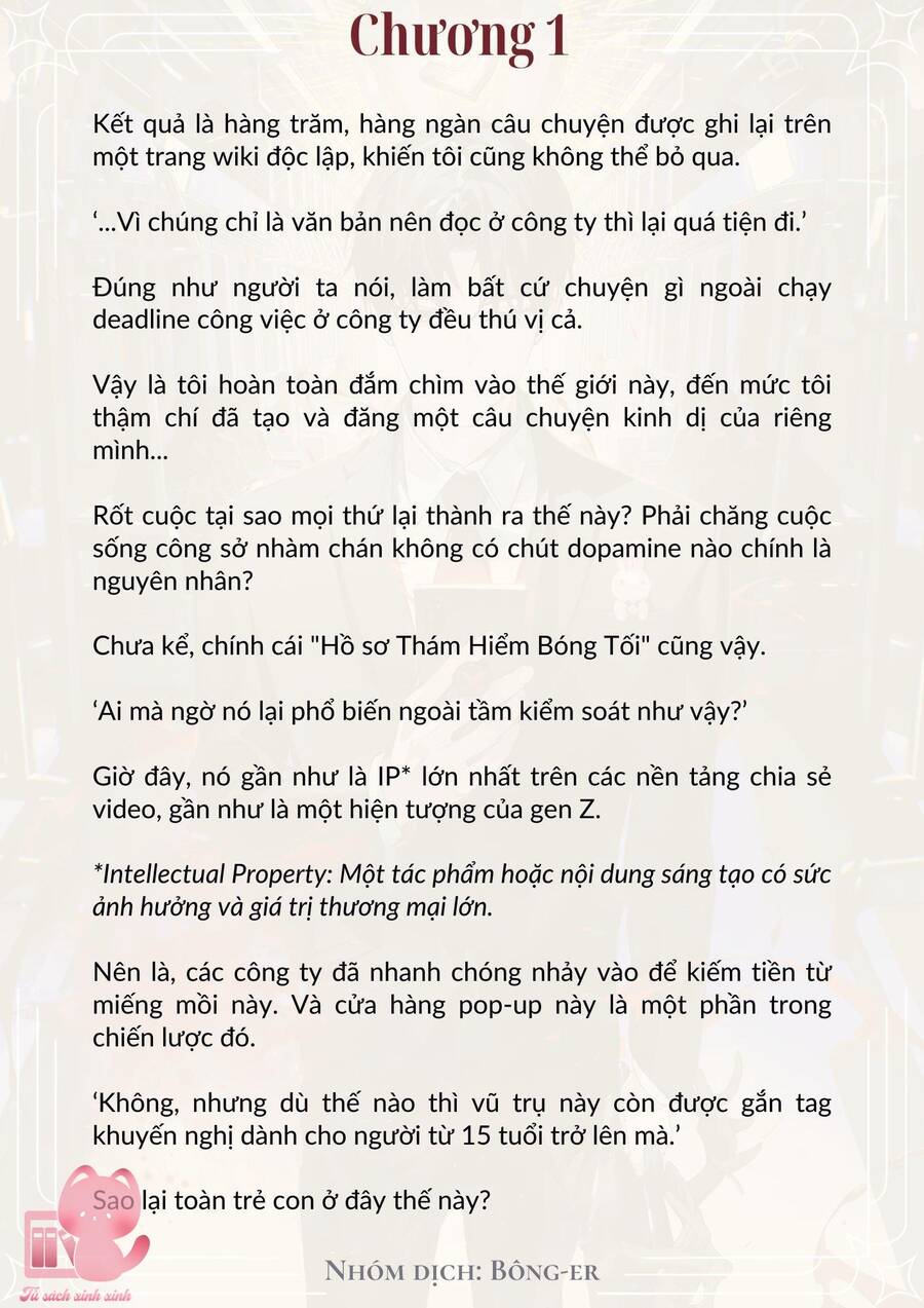 Dù Rơi Vào Truyện Kinh Dị Tôi Vẫn Phải Đi Làm Chapter 1 - Trang 2