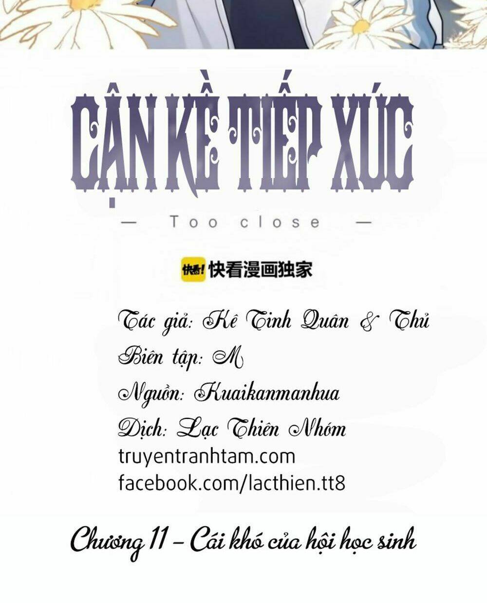 Cận Kề Tiếp Xúc Chapter 11 - Trang 2