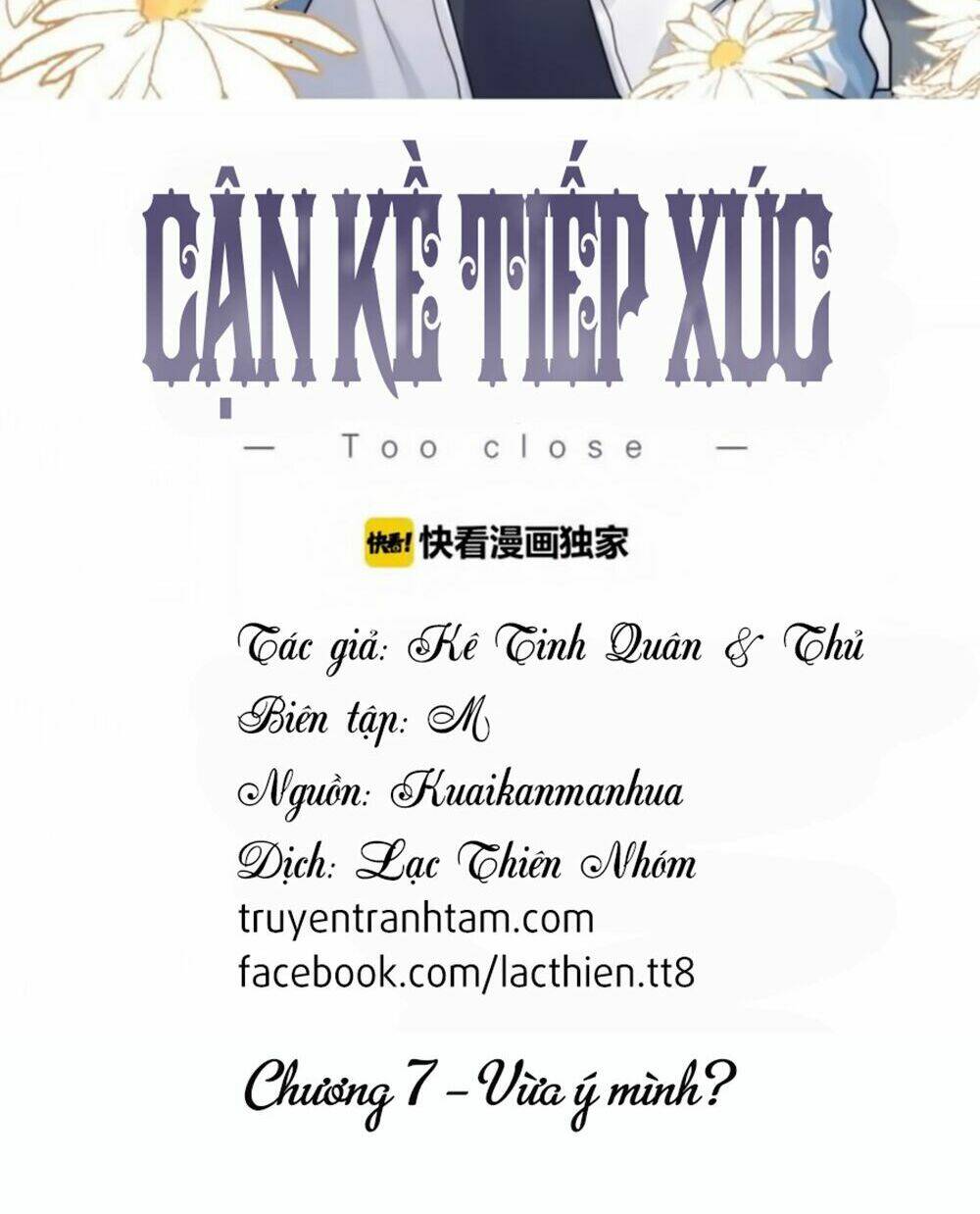 Cận Kề Tiếp Xúc Chapter 7 - Trang 2