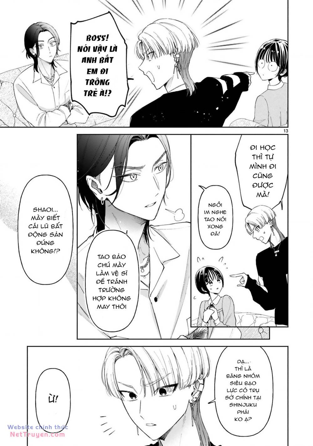 Sewayaki Mafia To Hakkou Shoujo Chapter 7 - Trang 2