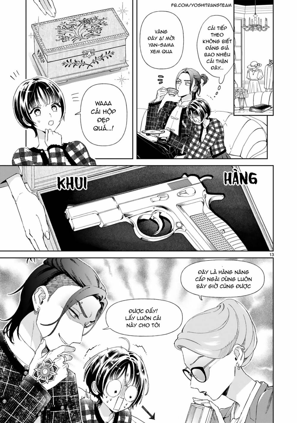 Sewayaki Mafia To Hakkou Shoujo Chapter 2 - Trang 2