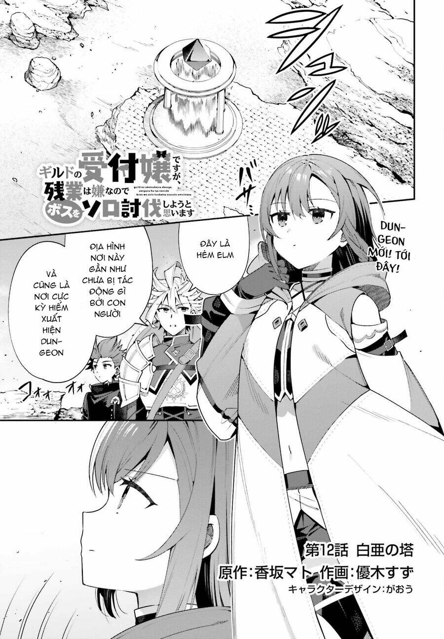 Guild No Uketsukejou Desu Ga, Zangyou Wa Iya Nanode Boss Wo Solo Toubatsu Shiyou To Omoimasu Chapter 12 - Trang 2