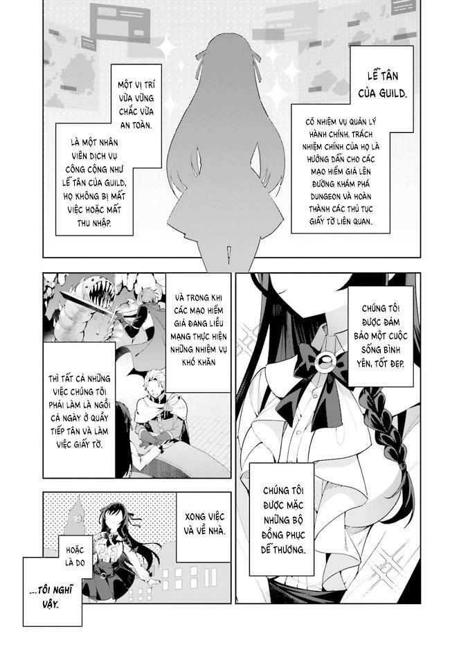 Guild No Uketsukejou Desu Ga, Zangyou Wa Iya Nanode Boss Wo Solo Toubatsu Shiyou To Omoimasu Chapter 1.1 - Trang 2