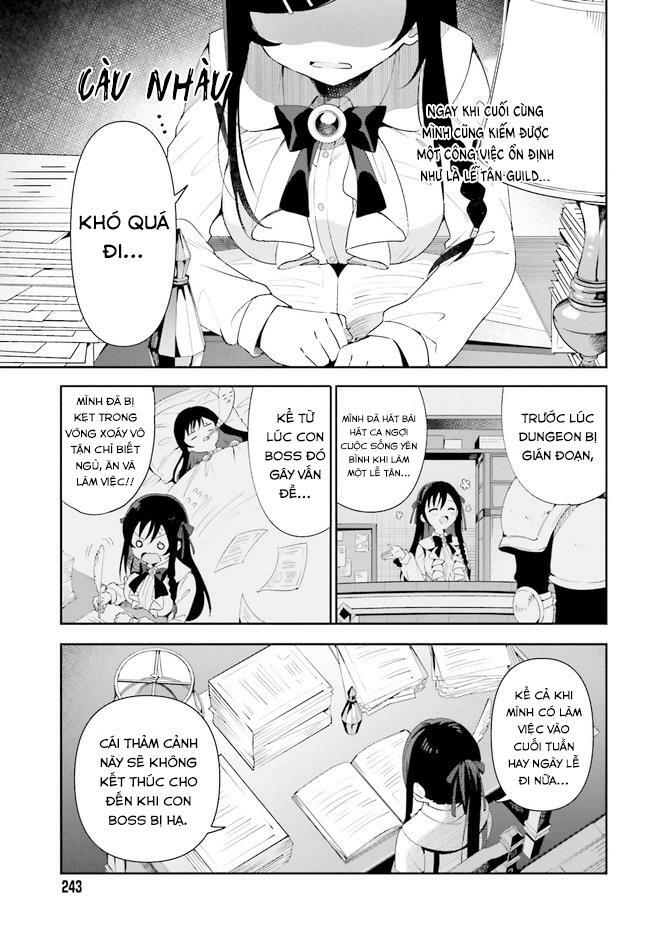 Guild No Uketsukejou Desu Ga, Zangyou Wa Iya Nanode Boss Wo Solo Toubatsu Shiyou To Omoimasu Chapter 1.1 - Trang 2