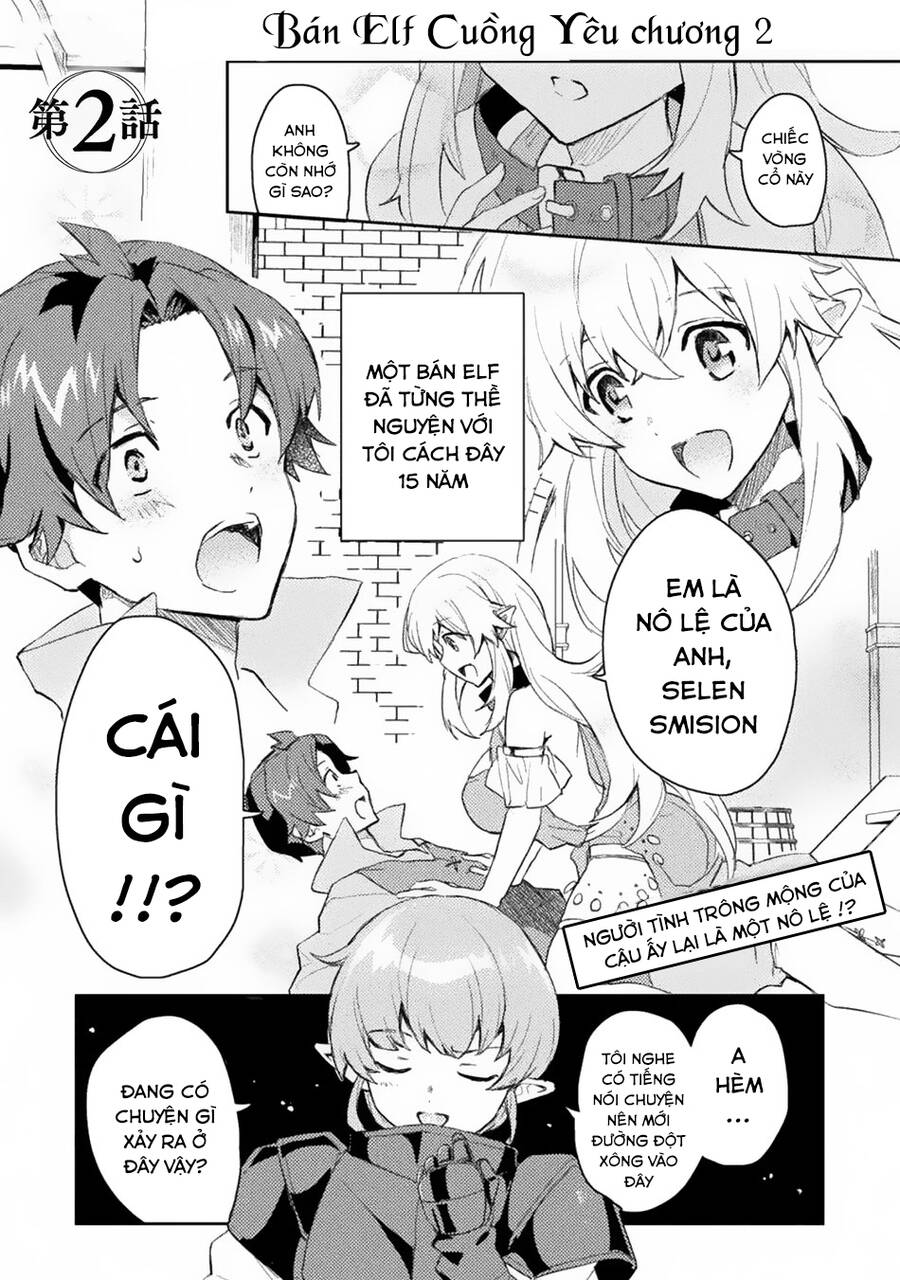 Hore-Shou No Half Elf-San The Comic Chapter 2 - Trang 2