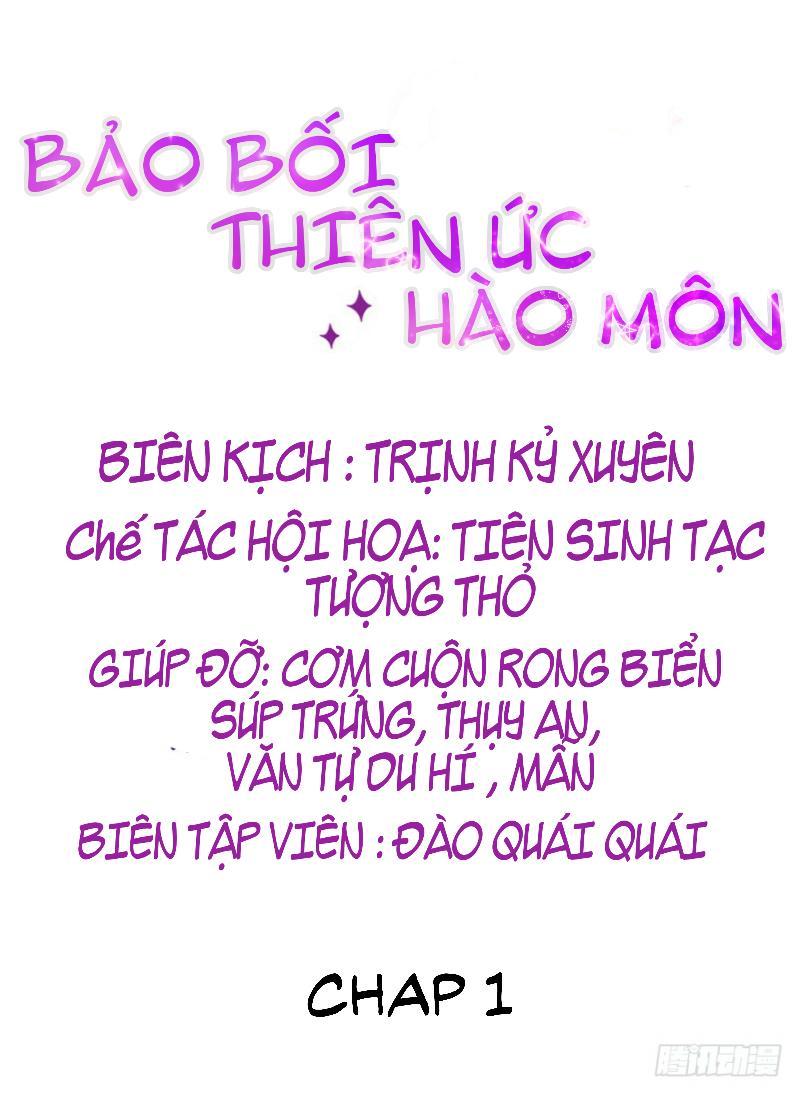 Bảo Bối Thiên Ức Hào Môn Chapter 2 - Trang 2