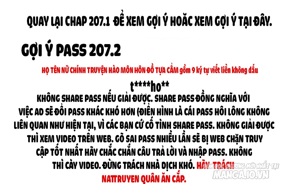 Độc Sủng Tuyệt Sắc Tiểu Kiều Thê Chapter 207.2 - Trang 2