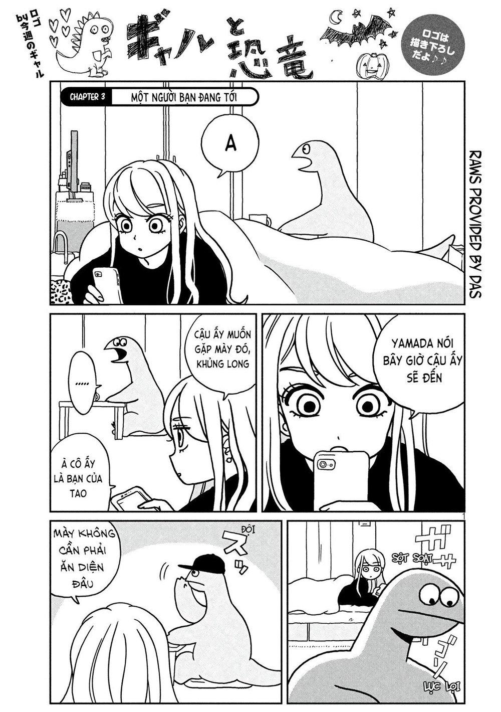 Gal And Dinosaur Chapter 3 - Trang 2