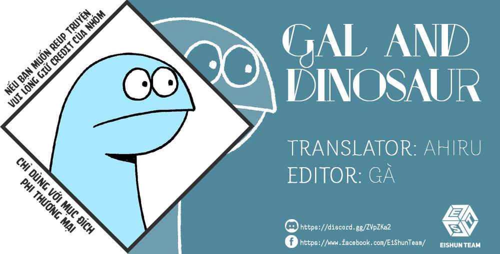 Gal And Dinosaur Chapter 1 - Trang 2