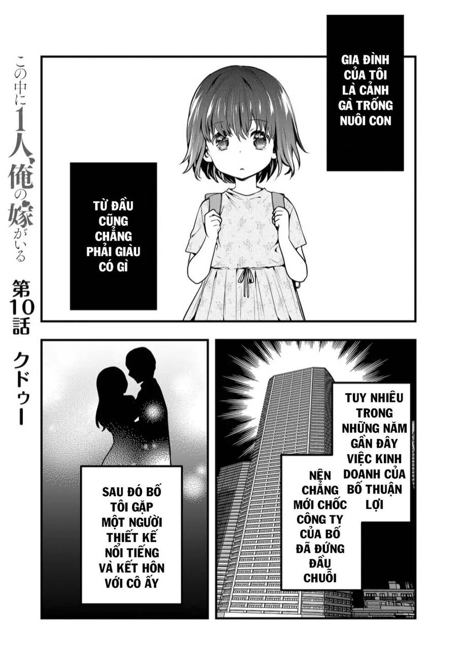 Kononaka Ni Hitori, Ore No Yome Ga Iru Chapter 10 - Trang 2