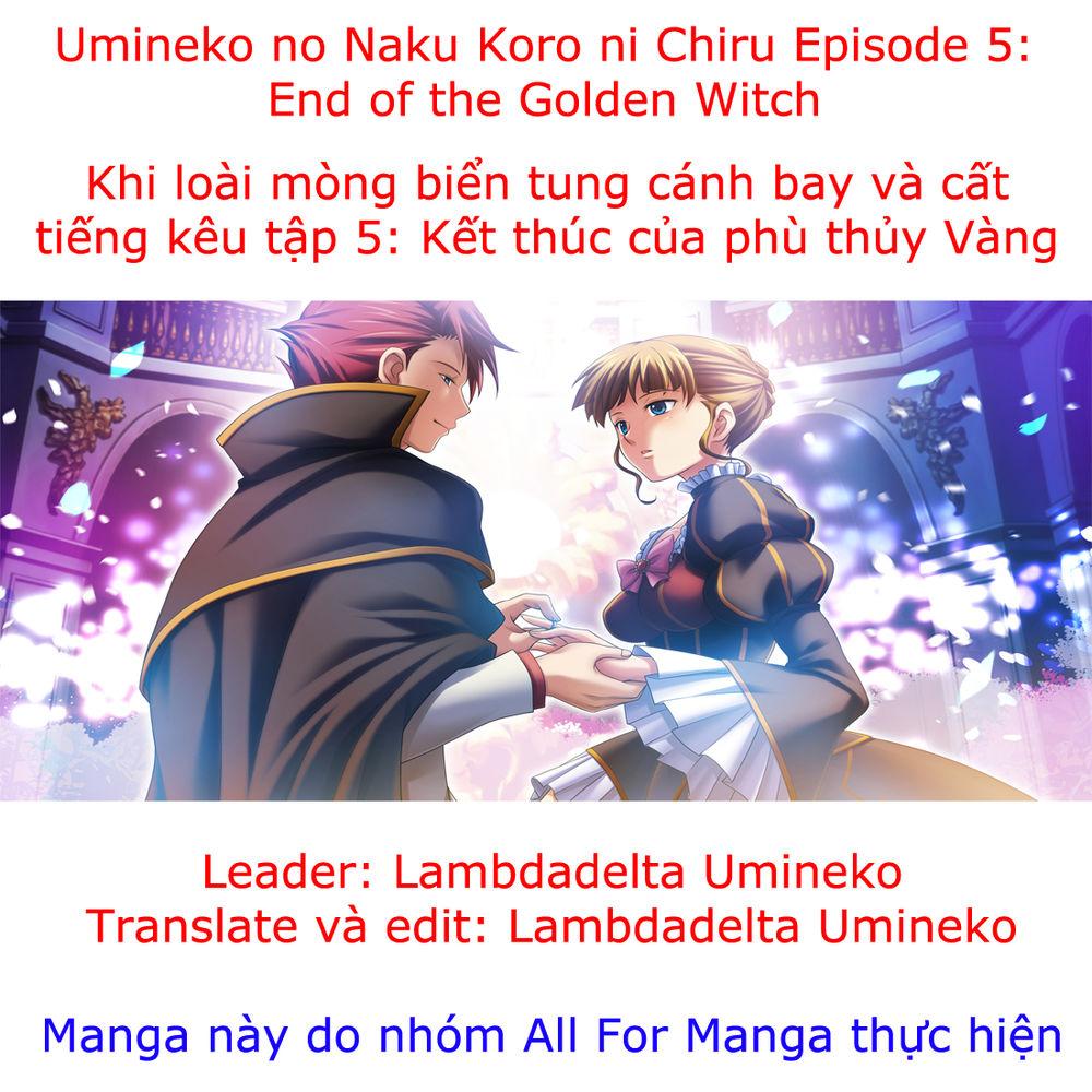 Umineko No Naku Koro Ni Chiru Ep 5: End Of The Golden Witch Chapter 22 - Trang 2