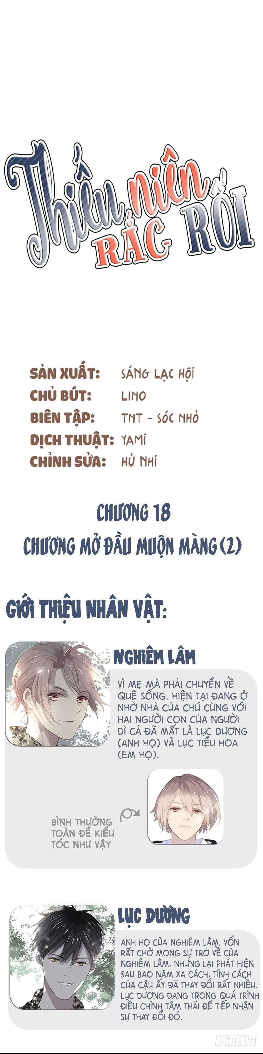 Thiếu Niên Rắc Rối Chapter 18 - Trang 2