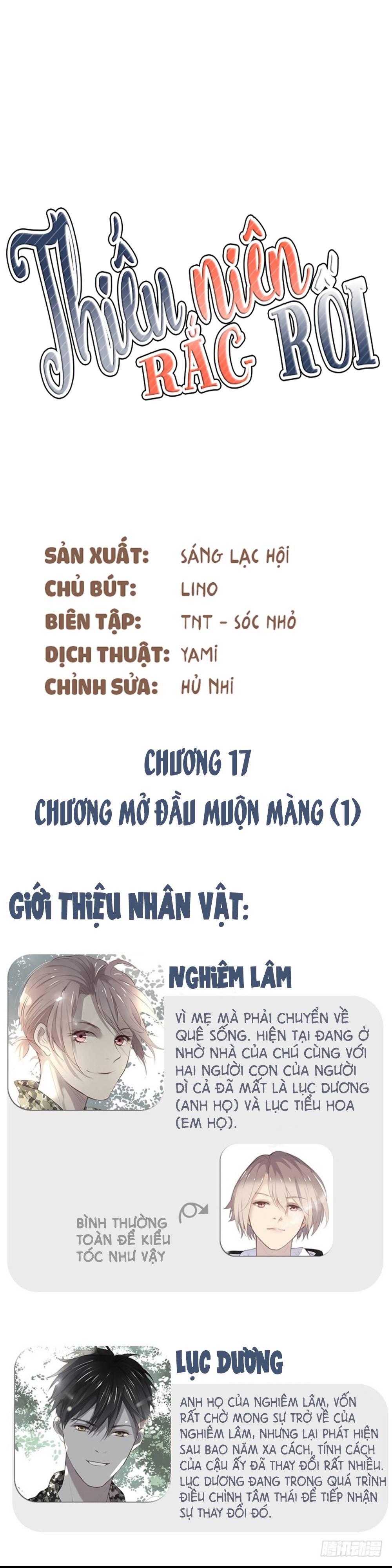 Thiếu Niên Rắc Rối Chapter 17 - Trang 2