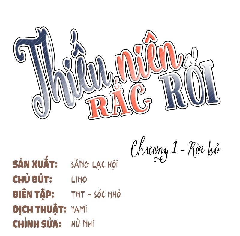 Thiếu Niên Rắc Rối Chapter 1.5 - Trang 2