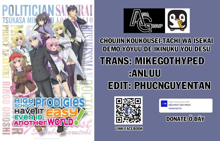 Choujin Koukousei-Tachi Wa Isekai Demo Yoyuu De Ikinuku You Desu Chapter 39 - Trang 2