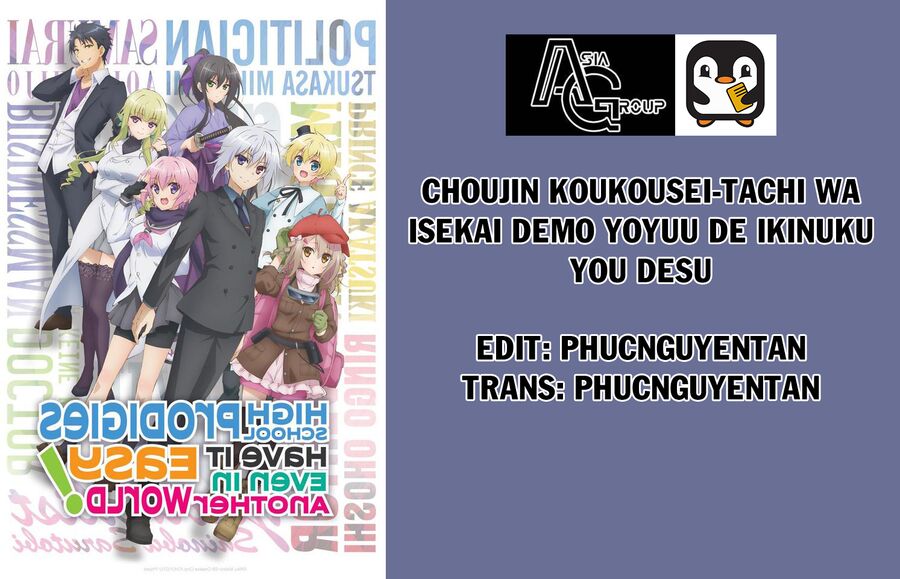 Choujin Koukousei-Tachi Wa Isekai Demo Yoyuu De Ikinuku You Desu Chapter 35 - Trang 2