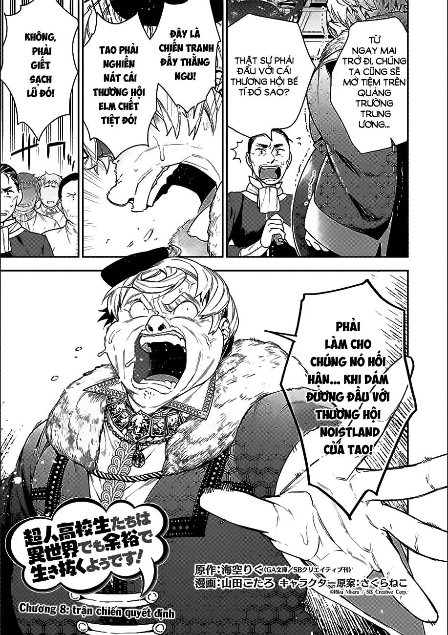 Choujin Koukousei-Tachi Wa Isekai Demo Yoyuu De Ikinuku You Desu Chapter 8 - Trang 2