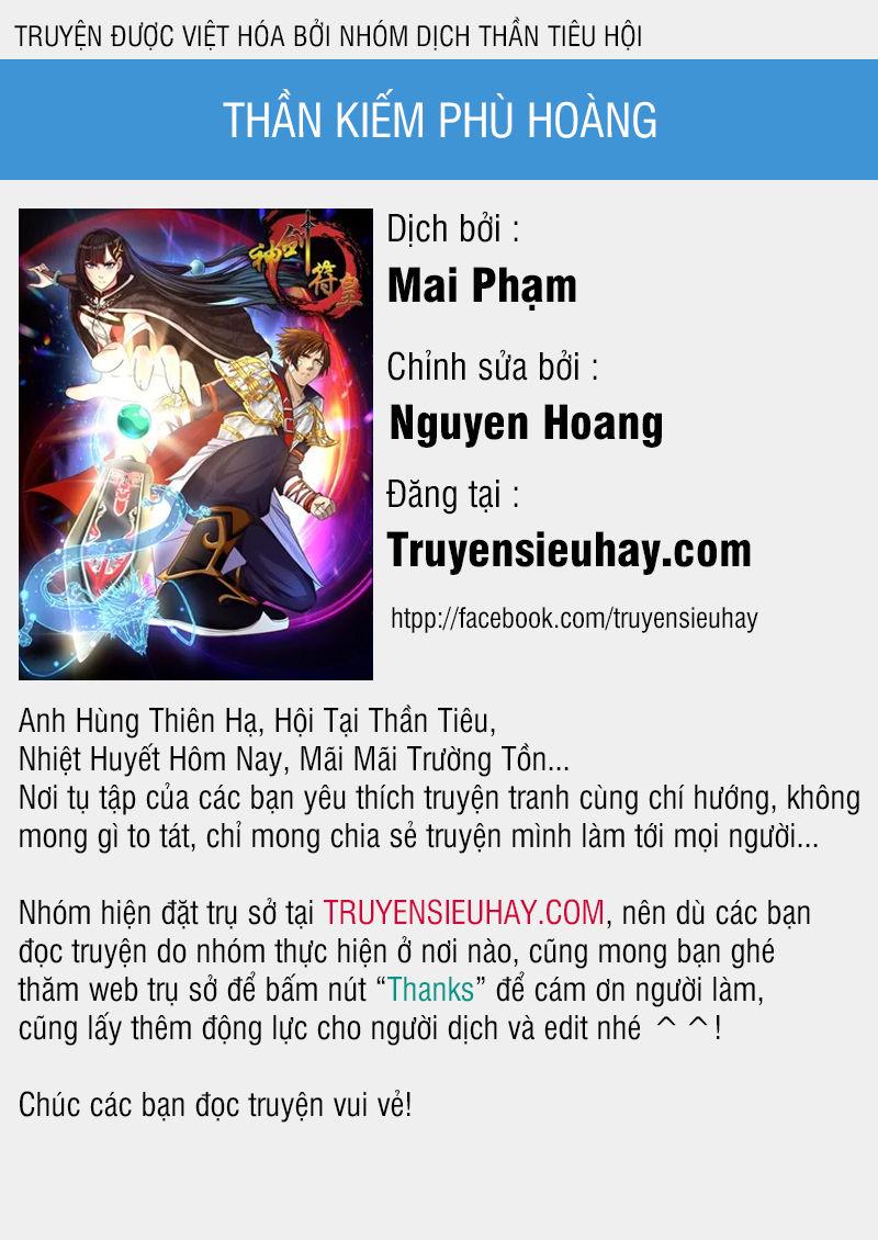 Thần Kiếm Phù Hoàng Chapter 3 - Trang 2