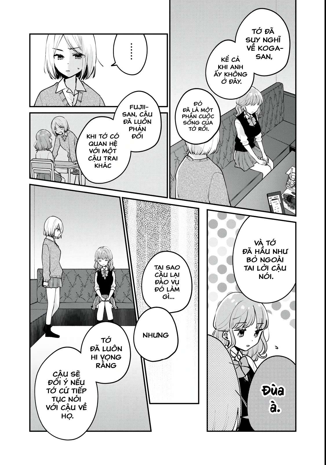 Meguro-San Wa Haijimete Ja Nai Chapter 63 - Trang 2