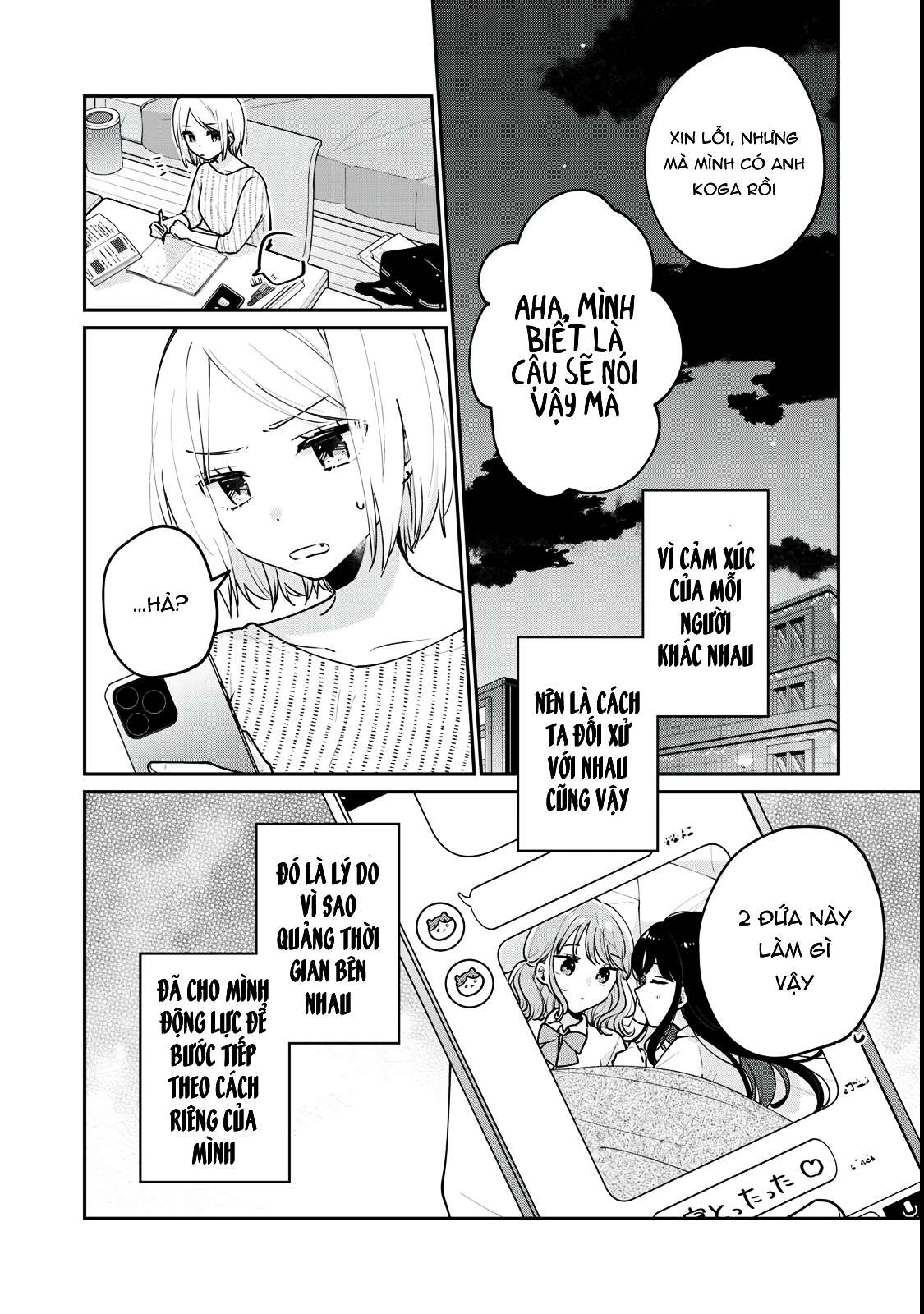 Meguro-San Wa Haijimete Ja Nai Chapter 62 - Trang 2