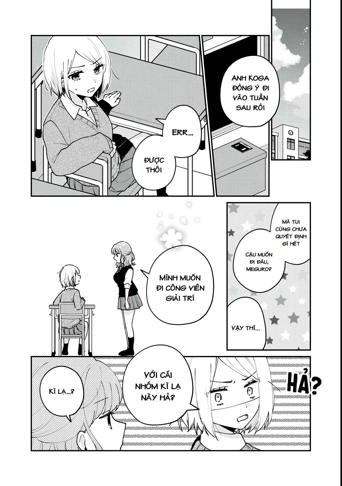 Meguro-San Wa Haijimete Ja Nai Chapter 61 - Trang 2