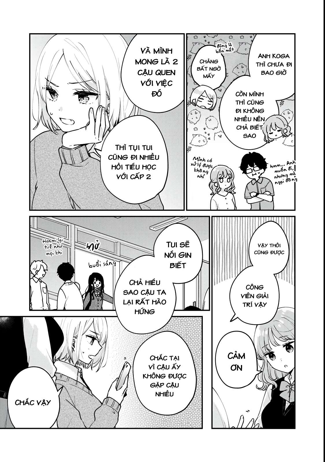 Meguro-San Wa Haijimete Ja Nai Chapter 61 - Trang 2