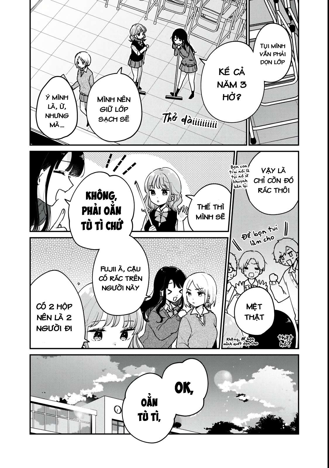 Meguro-San Wa Haijimete Ja Nai Chapter 61 - Trang 2