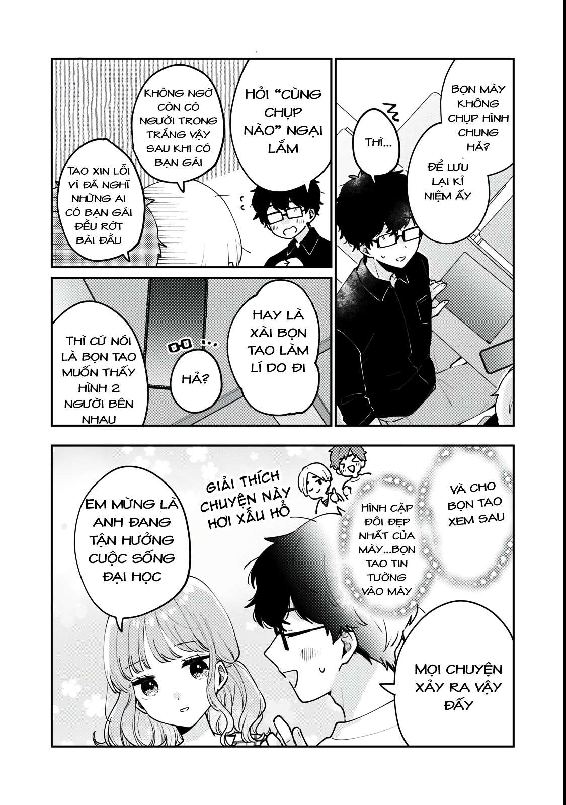 Meguro-San Wa Haijimete Ja Nai Chapter 60 - Trang 2