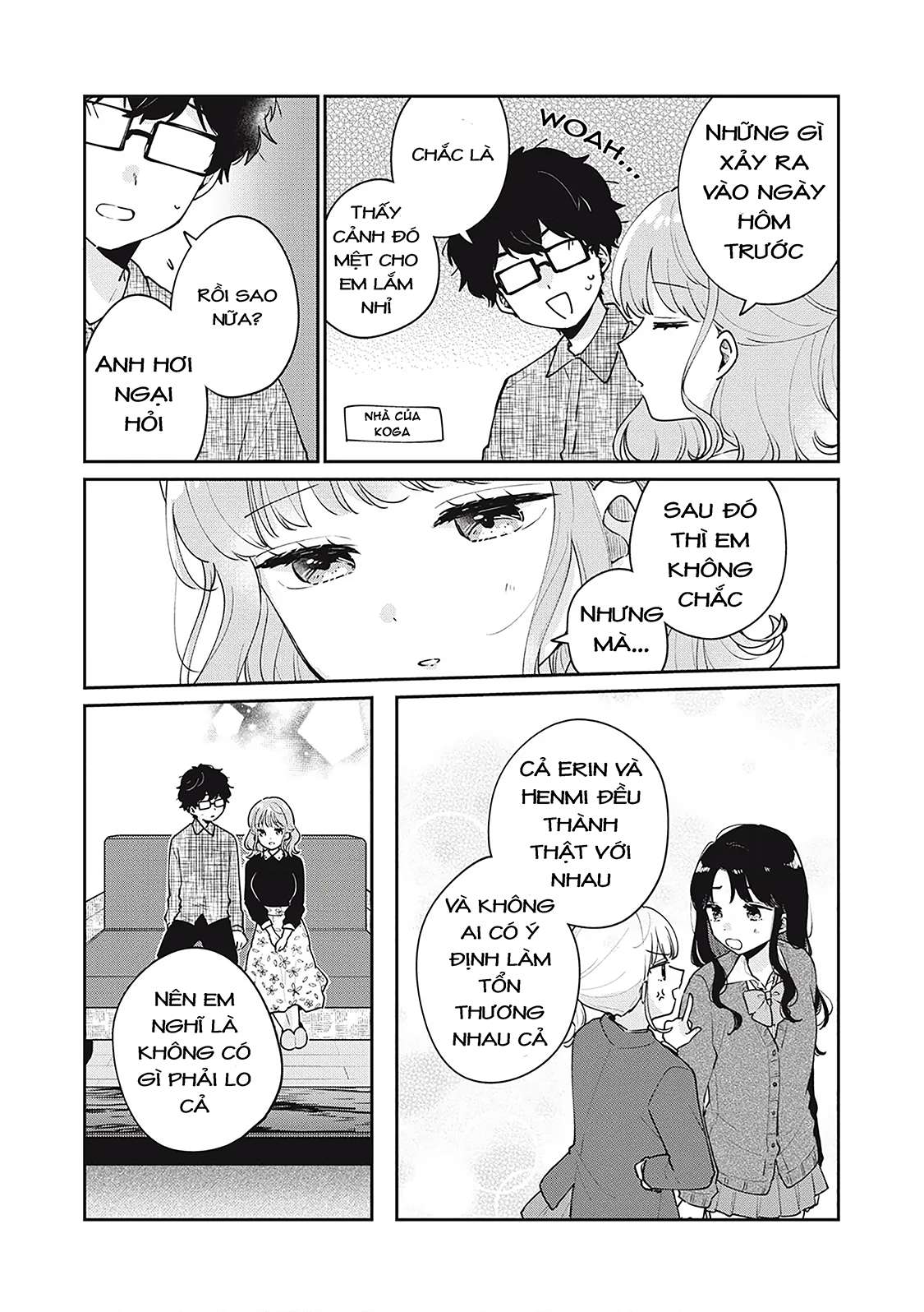 Meguro-San Wa Haijimete Ja Nai Chapter 59 - Trang 2