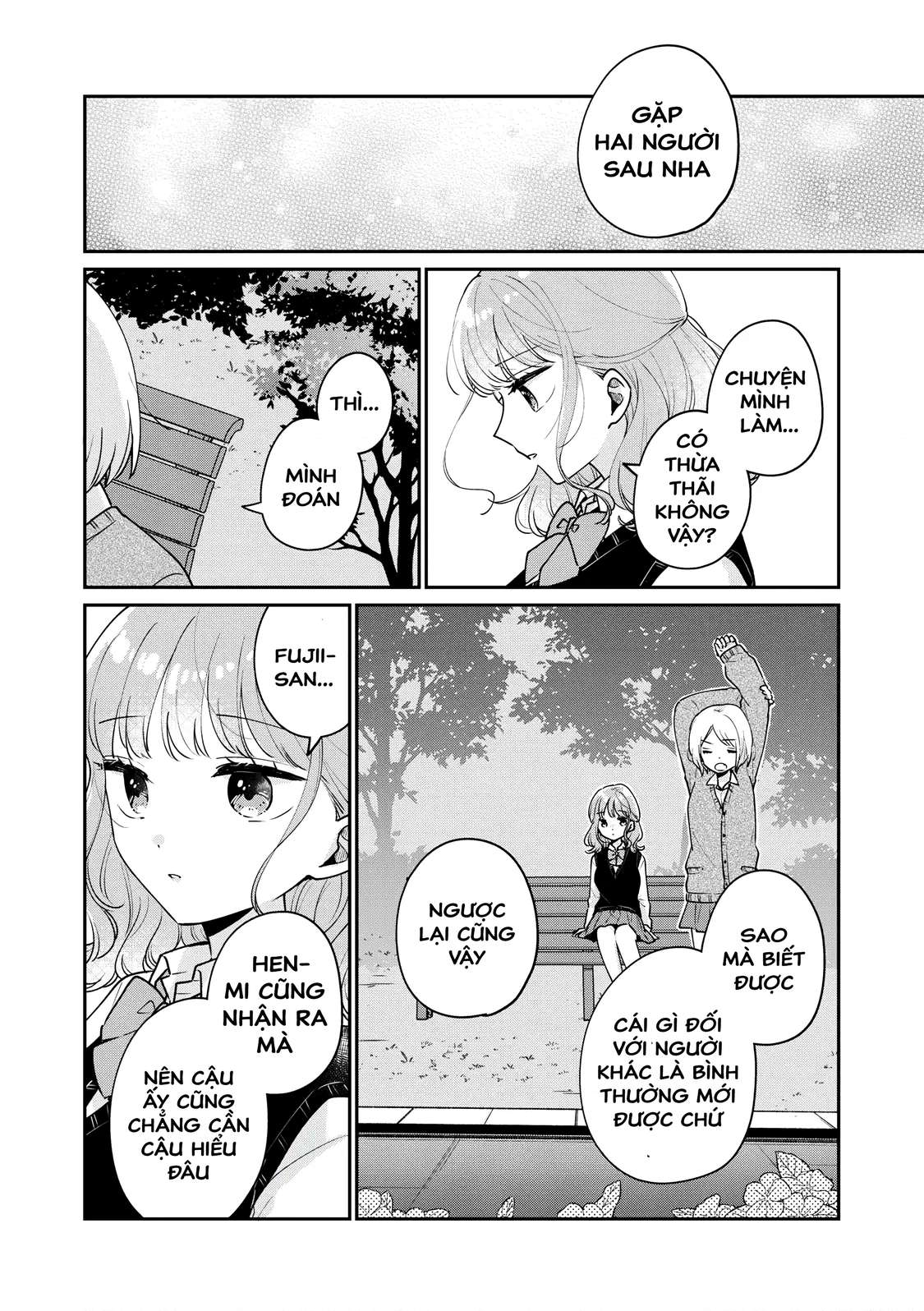 Meguro-San Wa Haijimete Ja Nai Chapter 58 - Trang 2