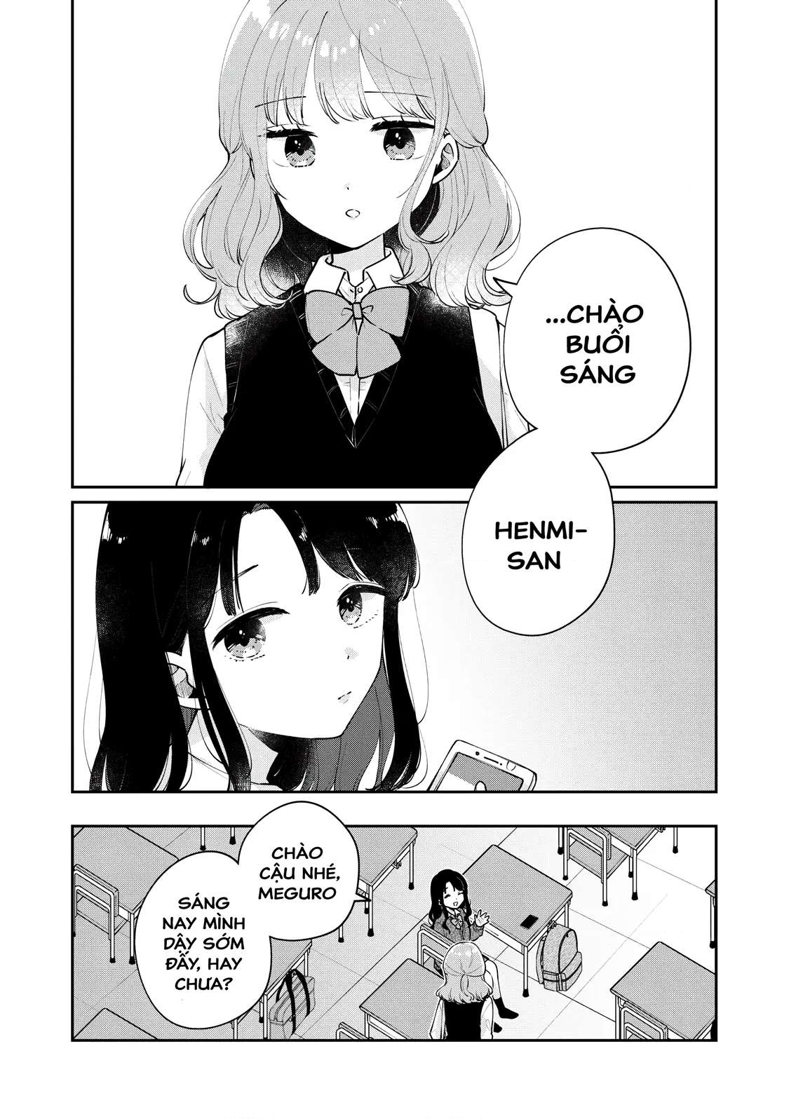 Meguro-San Wa Haijimete Ja Nai Chapter 58 - Trang 2