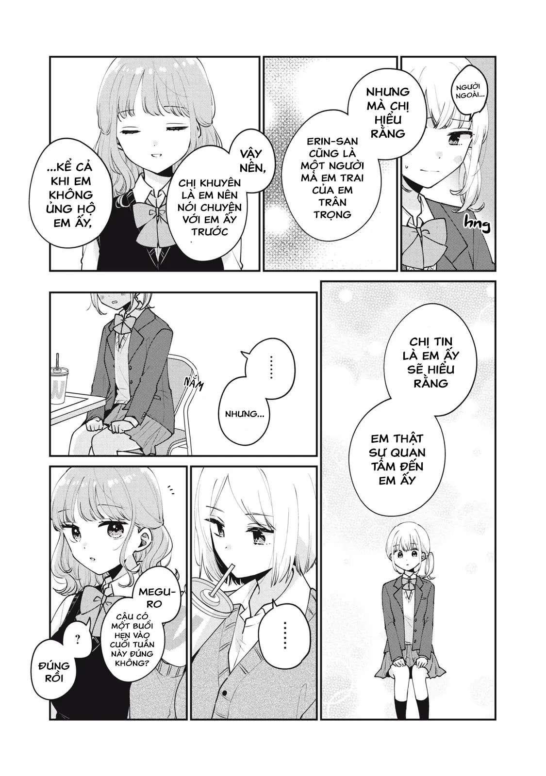 Meguro-San Wa Haijimete Ja Nai Chapter 54 - Trang 2